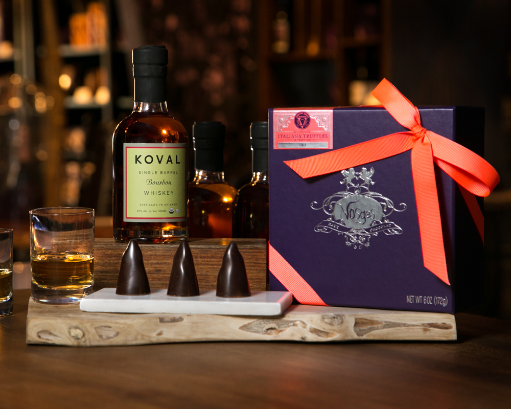 Vosges Rooster Truffle and KOVAL Bourbon